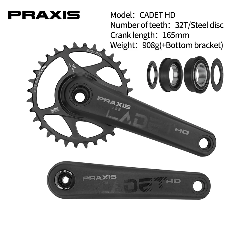 PRAXIS Mtb クランク 165mm/170mm/175mm CADET G2/DM/DH 30T/32T