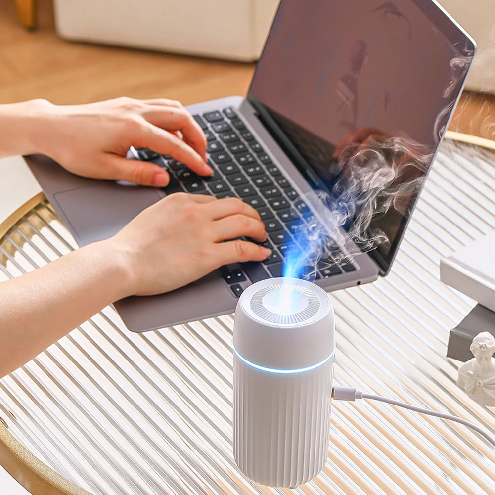 100ml Car Flame Humidifier Diffuser Type C Charging Auto Fire Flame Aromatherapy Diffuser Waterless Auto-Off for Car Decoration