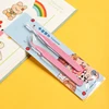 Stainless Steel Straight Curved Tweezers Colorful Pink Blue Purple DIY Eyelash Tweezer Nail Art Sticker Rhinestones Picking Tool 6