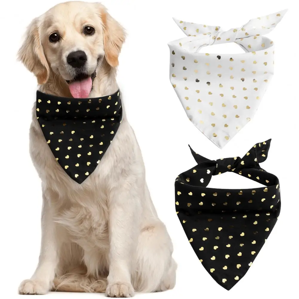 

Cat Scarf Convenient Widely Use Compact Reversible Pet Scarf Dog Supplies