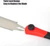 32cm Double Edge Hand Japanese Ryoba  Double Edge Pull Saw Interchangeable Flush Cut Flexible Blade Hand 5