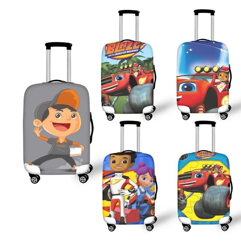 

Blaze and the Monster Machines Stretch Fabric Luggage Protective Suit 18-32 Inch Trolley Suitcase Case Covers Travel Accessorie