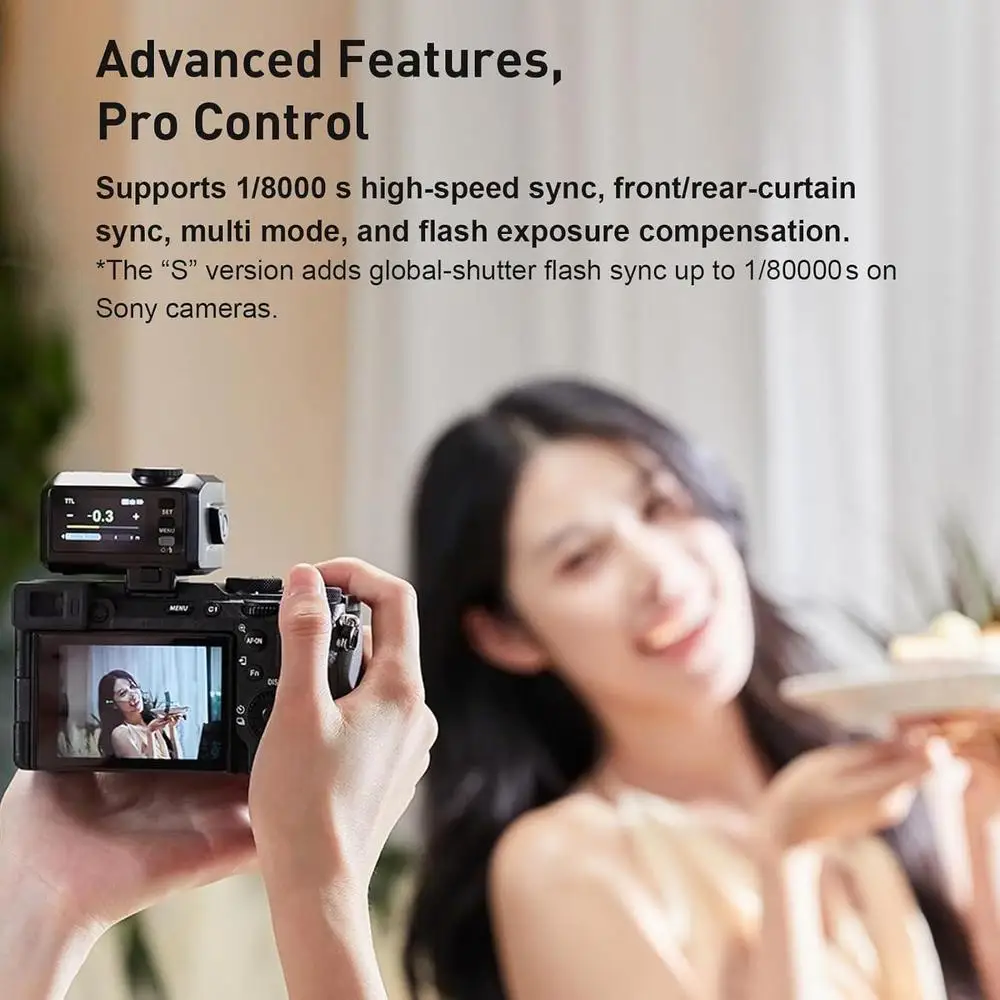 Godox iT30 Pro Camera Flash 2.4G Wireless Pocket Flash Light TTL HSS with Godox