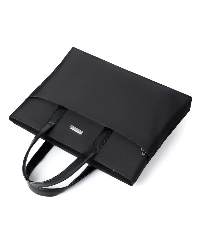 High Grade Business Laptop Bag Package Men's Waterproof Briefcase Handbag Official Large Capacity Black Blue Gray Custom Logo