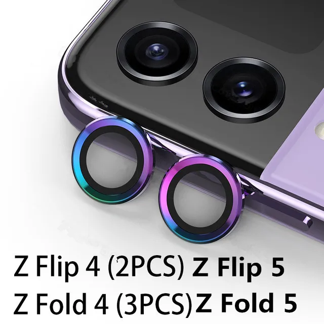 Camera Screen Protector For Samsung Galaxy Z Fold 5 4 Flip 5 4 Camera Lens Tempered Glass For Z Flip 5 4 Protective Glass Film