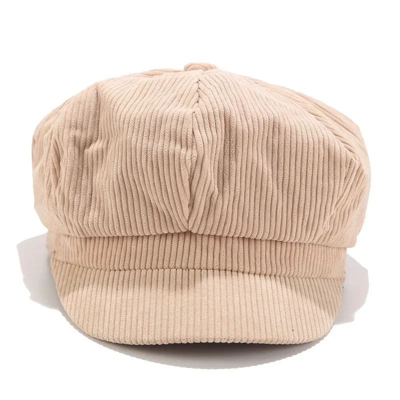 Wool Hat Adjustable Beret Newsboy Cap Painter Cap for Women
