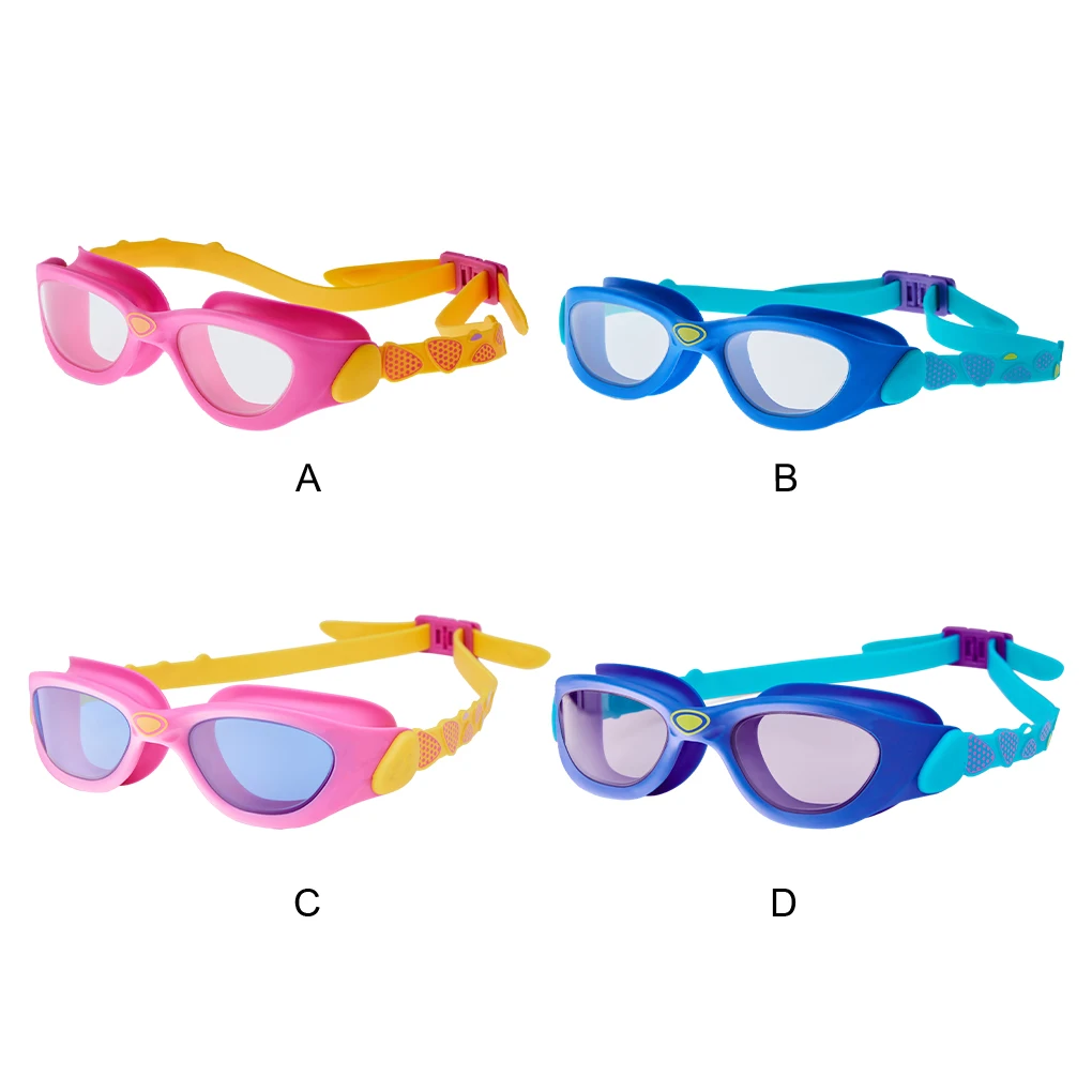 

Silica Gel Anti-fog Swimming Goggles For Children Clear View And Ensures Safety High Definition Adjustable Children