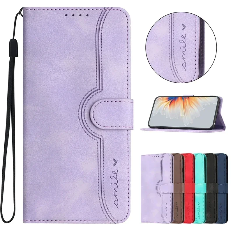 Enhanced Magnetic Flip Leather Wallet Case with Card Slot
