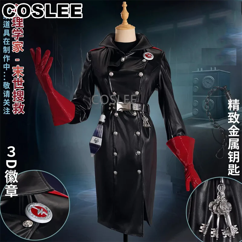 

COSLEE ID V Ada Mesmer, психолог, вызов искусственного костюма, модный игровой костюм, Униформа, платье на Хэллоуин