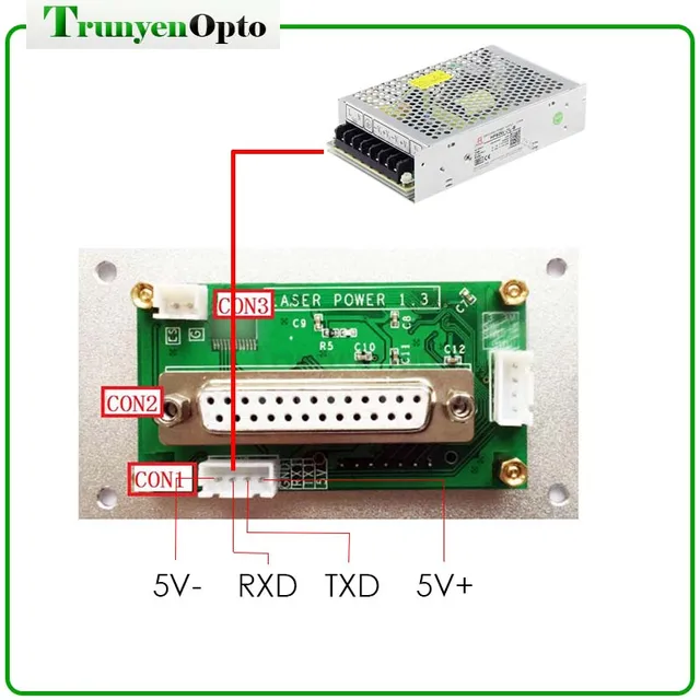 laser power controller for fiber co2 laser source Raycus JPT MAX 10W 20W 30W50W 100W500W1000W2000W 4