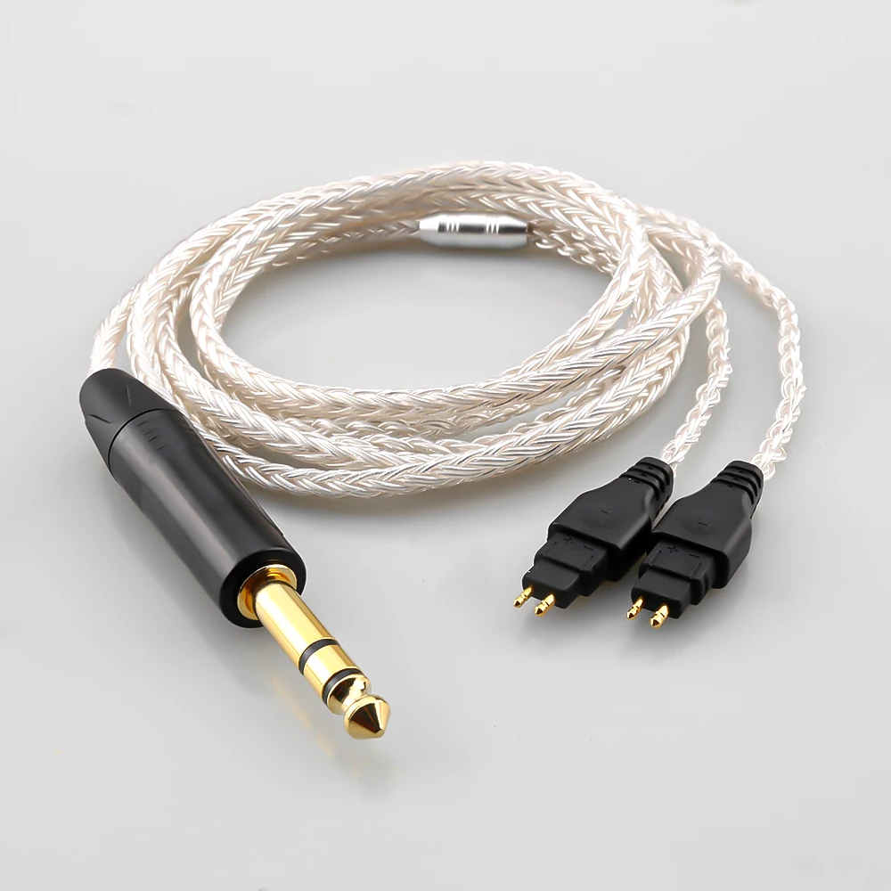 16 Core 99% Silver Plated XLR Balanced Earphone Cable
