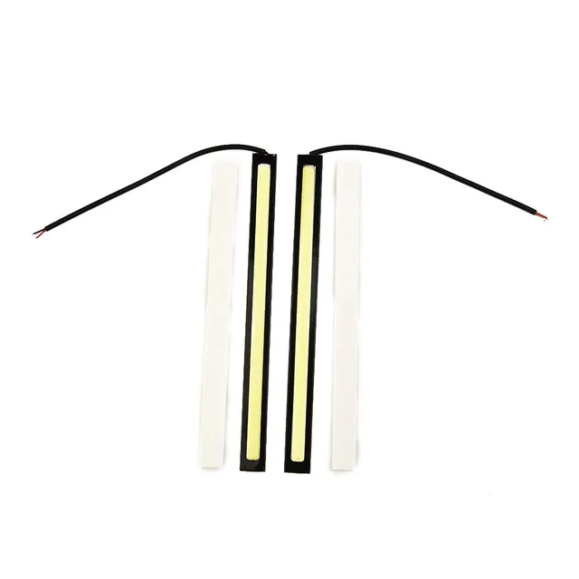 COPPIA LUCI DIURNE 6 POWER LED DAYLIGHT 12 UNIVERSALI AUTO LUCE BIANCA - Foto 6