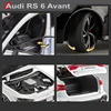 1/18 AUDI RS6 Avant Alloy Die Cast Toy Car Model Sound and Light Children's Toy Collectibles Birthday gift 4