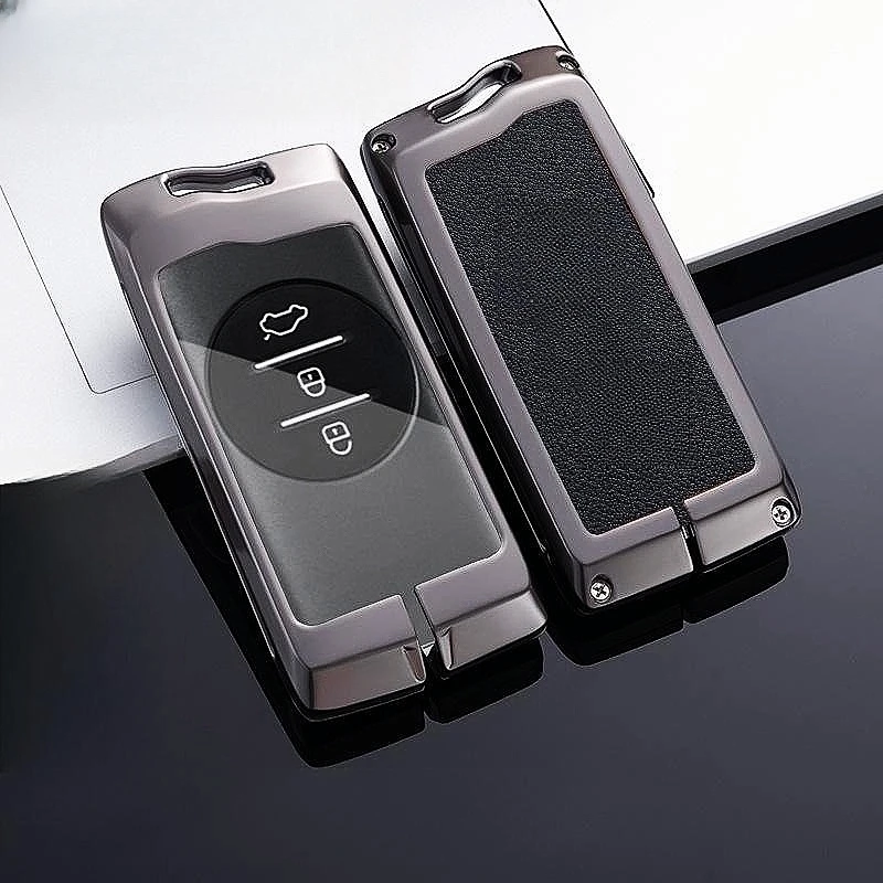 

Auto Shell Fob for Chery Tiggo 7 Pro 8 Pro Exeed Tiggo 2 3x Arrizo 5 Pro Gx 5x EQ7 Metal Car Remote Key Case Cover Accessories