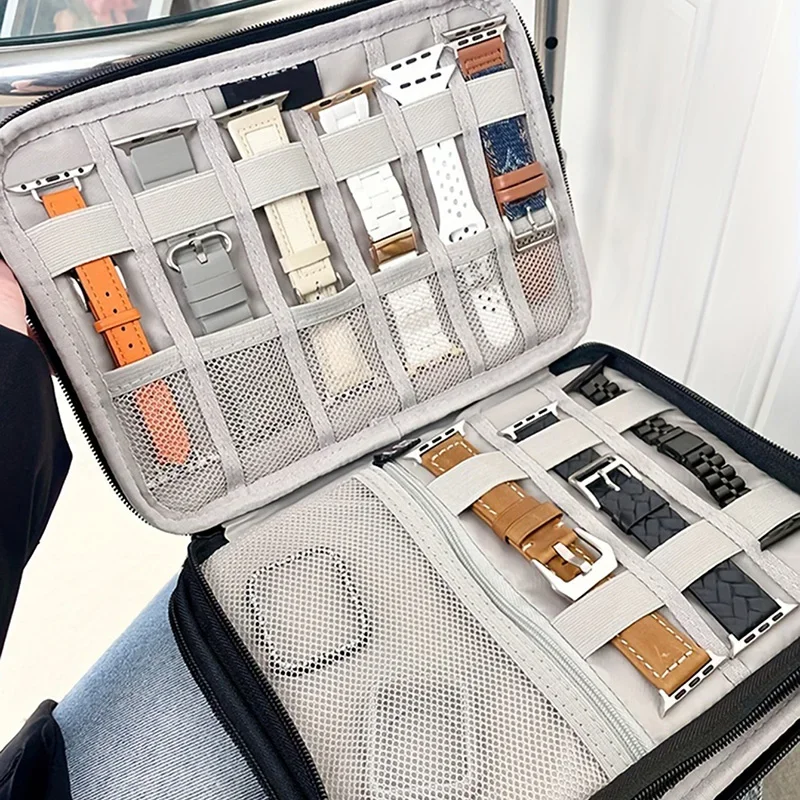 Watchband Bag Watch Strap Box Case Travel Storage Bag Box Watches Organizer Watch Travel Case for watch storage box watchband storage bag watch storage bag watch storage pouch