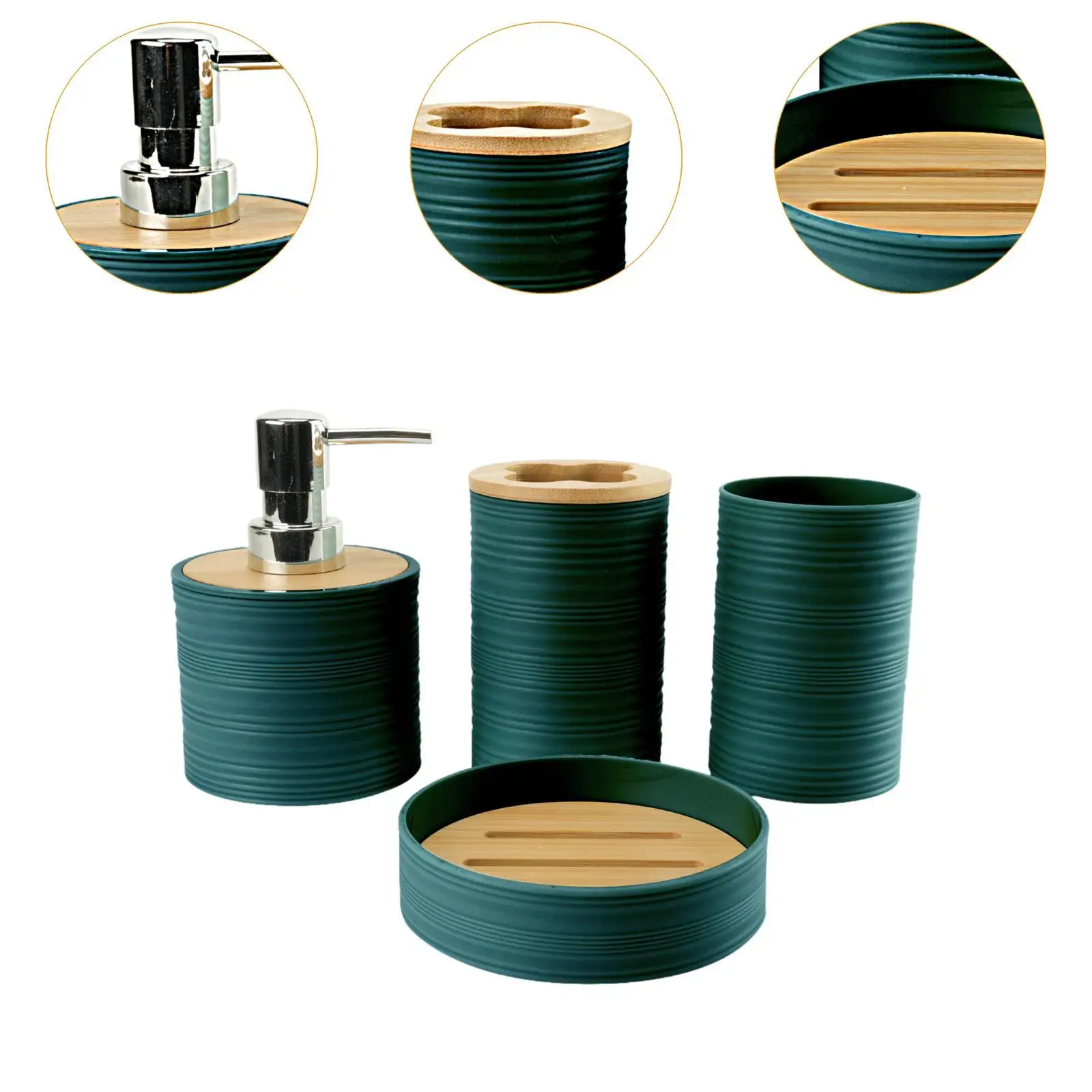 4 Pieces Bathroom Accessories Set ,Bath Accessory Complete Set, Bathroom Decor 4 Pieces Bathroom Accessories Set ,Bath Accessory Complete Set, Bathroom Decor