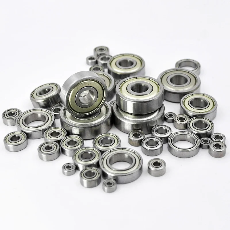Compact Precision Sealed Ball Bearings - Various Sizes and Bore Dimensions