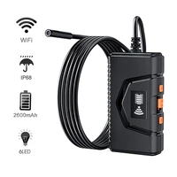 Wireless Endoscope 1080P HD WiFi Inspection Borescope IP67 Waterproof Endoscope Camera with LED Light for Android IOS Smartphone 1