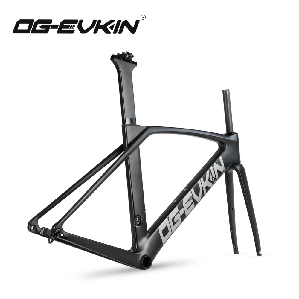 OG-EVKIN CAERO węgla drogowego rama hamulec tarczowy pełna kabel wewnętrzny Routing rowerów BB86 x28C 700C rower 12x100mm 12x142mm oś ramek - AliExpress 18