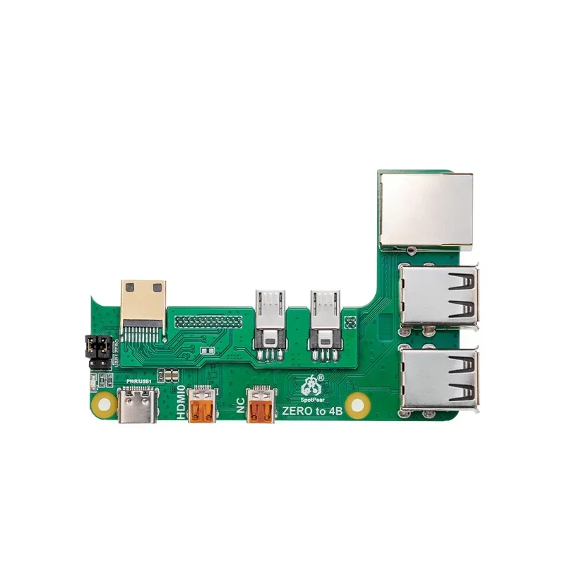 Raspberry pi Zero Banana pi m2 Placa de Expansão Zero com Interface 4b Zero para Pi4 Placa de Expansão ++ Rj45 Interface Adaptador - Imagem 3