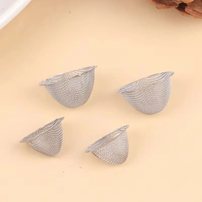 10Pcs Tobacco Pipe Pipes Tube Cap Filter Mesh Metal Filter Ball ...