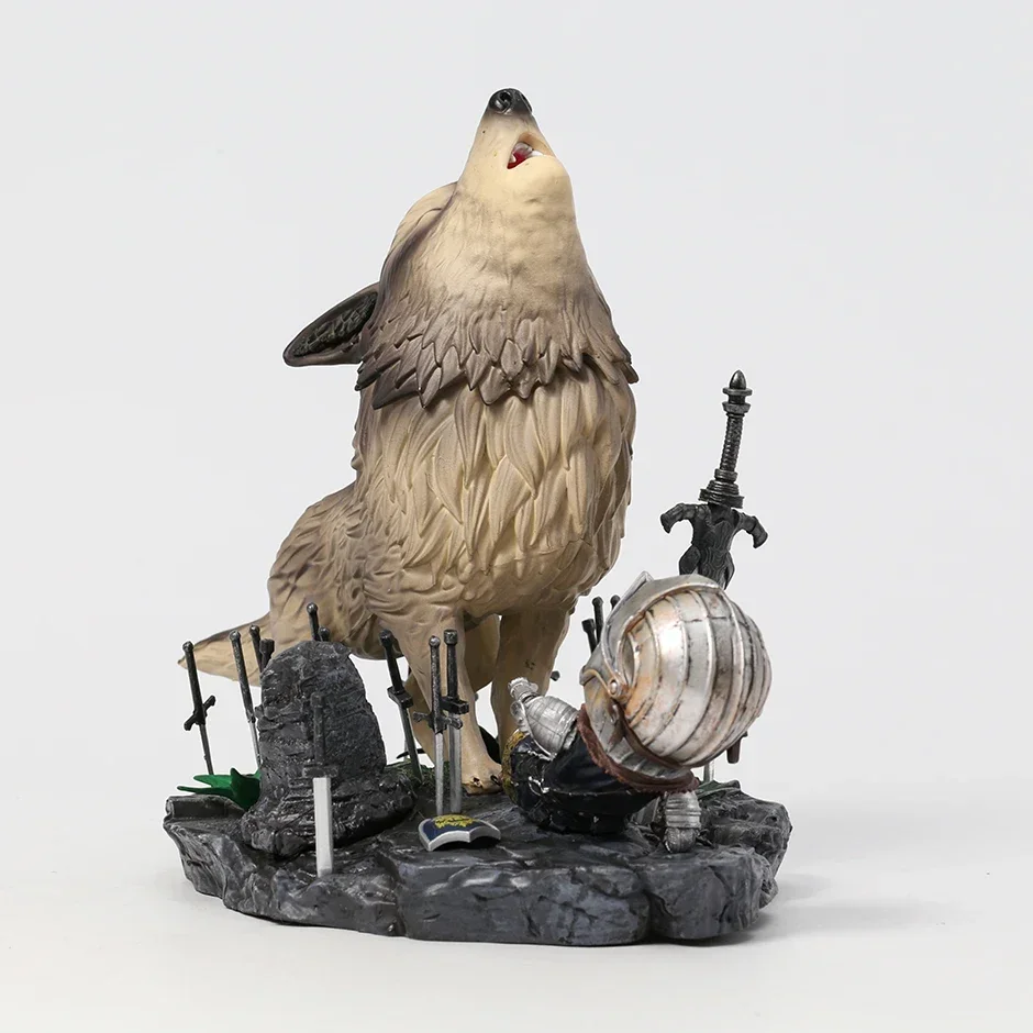 大きなオオカミのフィギュア,フィギュアのコレクション,22cm