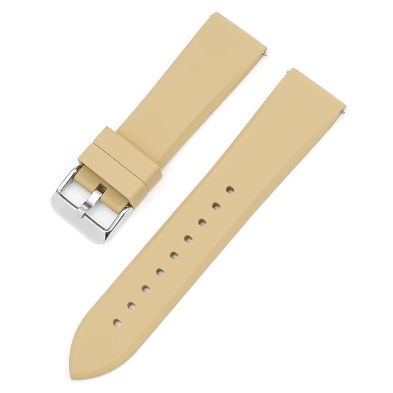High-Quality Silicone Universal T-Shaped Watch Sports Strap - Waterproof Replacement Strap