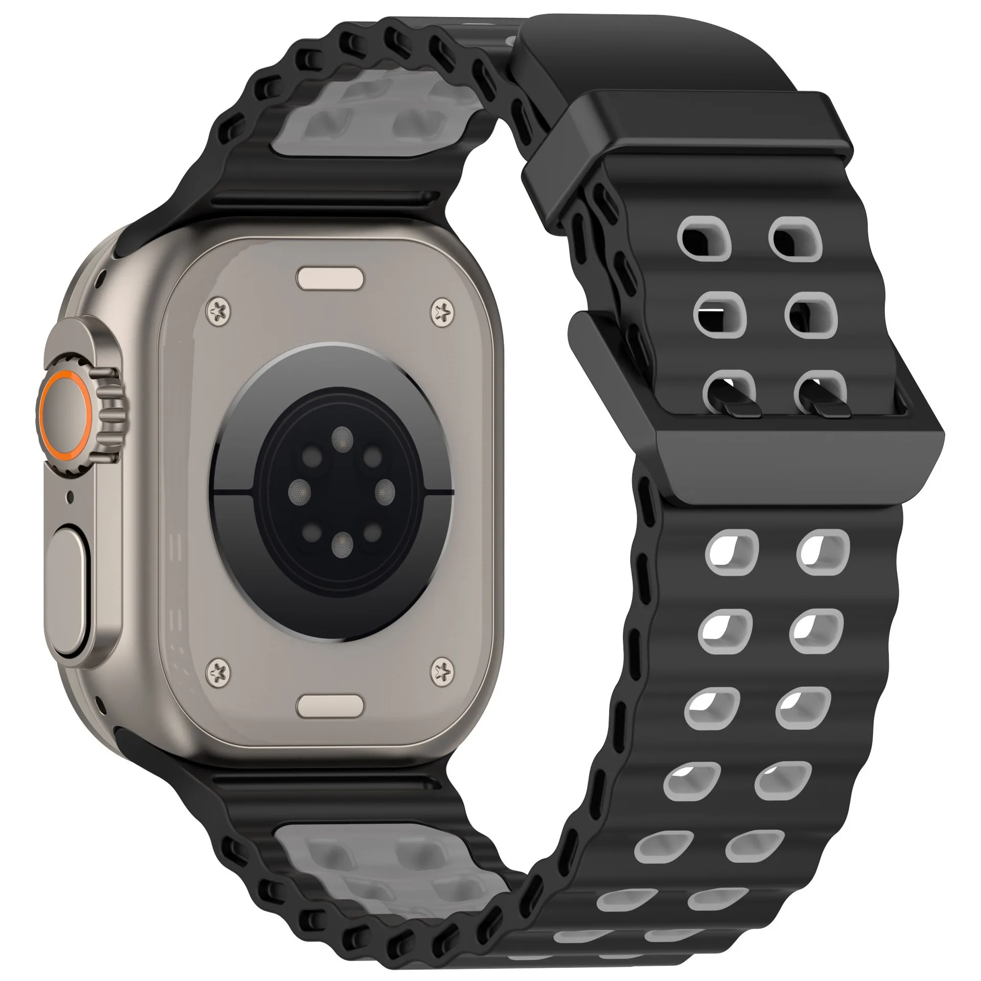 Ocean Silicone Strap for Apple Watch - Durable and Stylish Replacement Band