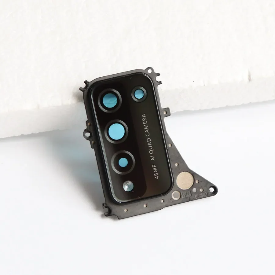 N.1 Ricambio spare part LEN vetro per cover posteriore vetrino di ricambio lente obbiettivo rear fotocamera BACK camera + BIADESIVO ADESIVO PER (HUAWEI P20) EML-AL00 EML-L09C EML-L09 EML-AL00