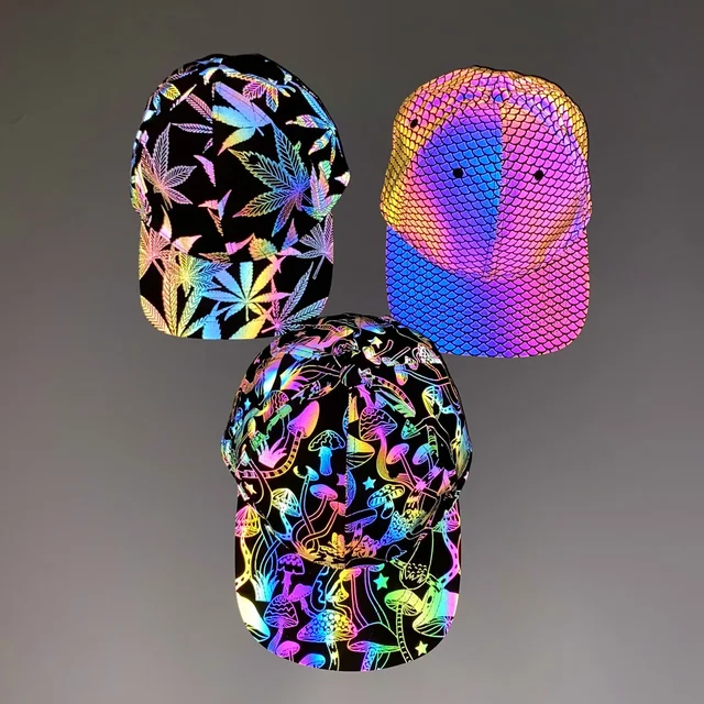 Holographic Reflective Baseball Cap 1