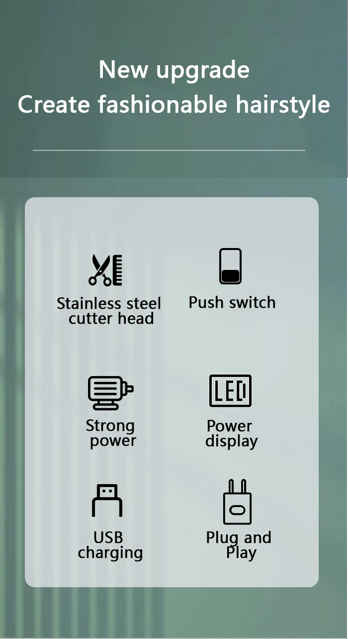 Kemei KM-1133 Hair Trimmer 8 Kemei KM-1133 Hair Trimmer 8