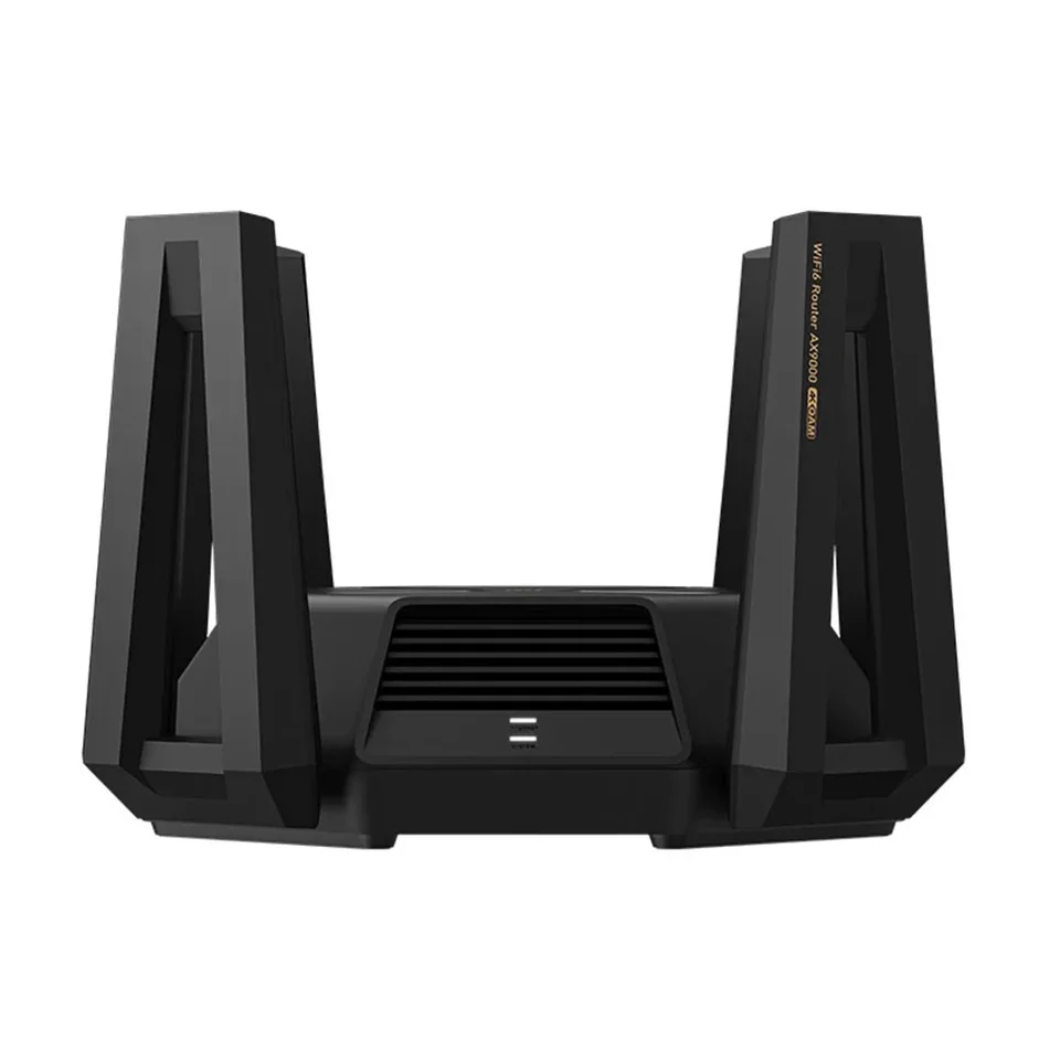 高ゲイン付きルーターXiaomi-AX9000,3チャンネル,wifi 6, 4コアCPU 