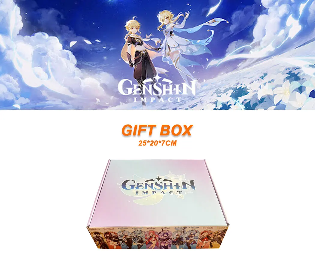 Genshin Gift Box Hutao Merchandise Mystery Gift Box Genshin Impact