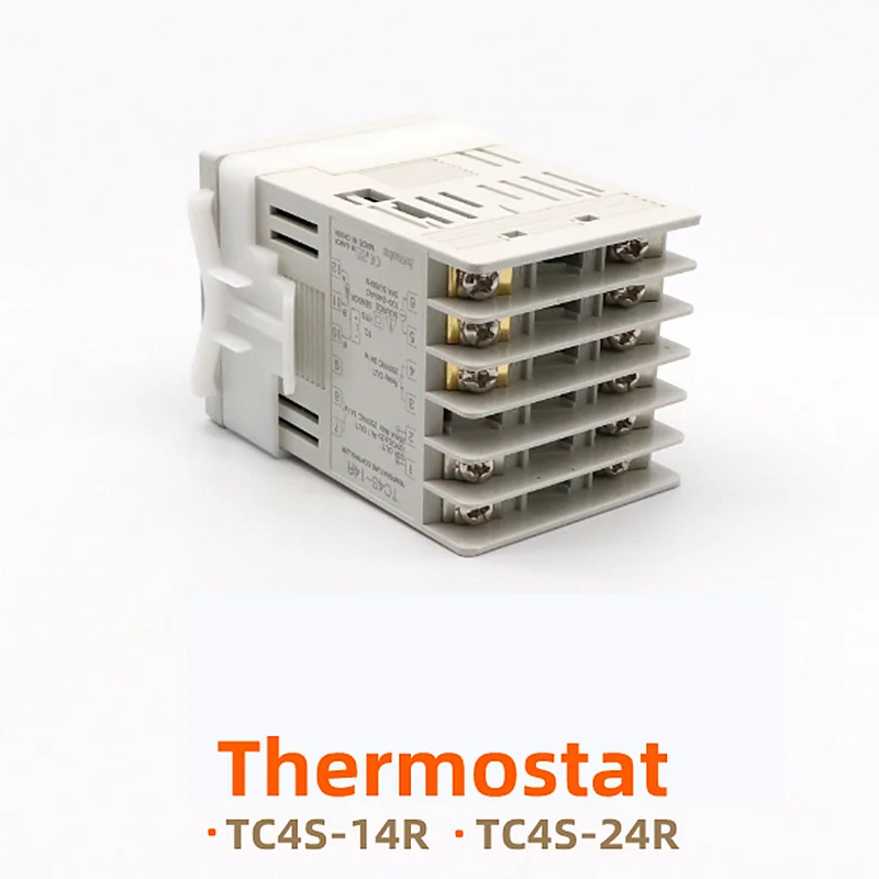 더블 디지털 디스플레이 지능형 PID 온도 컨트롤러, TC 시리즈 TC4S-14R TC4S-24R 온도 조절기, 