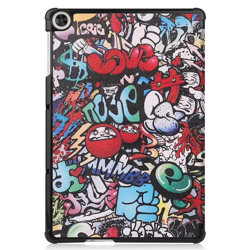 Elegant 10.1 Fashion Paint Leather Tablet Case