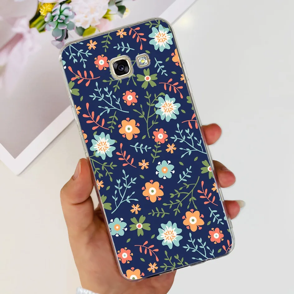Flower Transparent Silicone Soft Phone Case - Popular Bumper Design