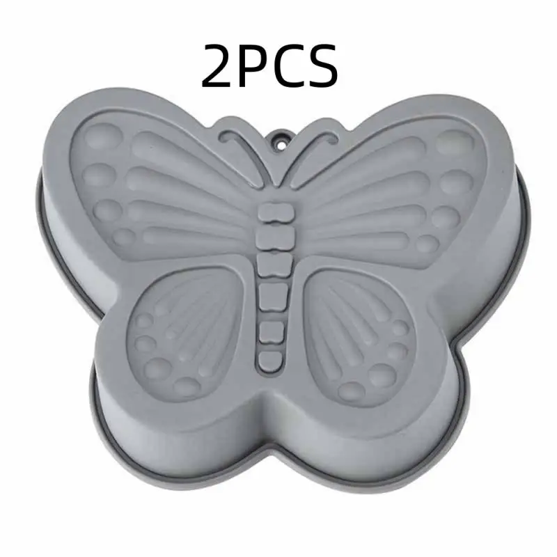 

2PCS Slicone Cake Discs Insect Butterfly Bakeware Cake Mold Baking Oven Tools Chiffon Cake Pizza Pan Kitchen Baking Molds