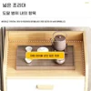 Small Apartment Oven Microwave Cabinet Modern Storage Dining Room Sideboard Sliding Wheel Kitchen Cabinets Drawers Organizer 6