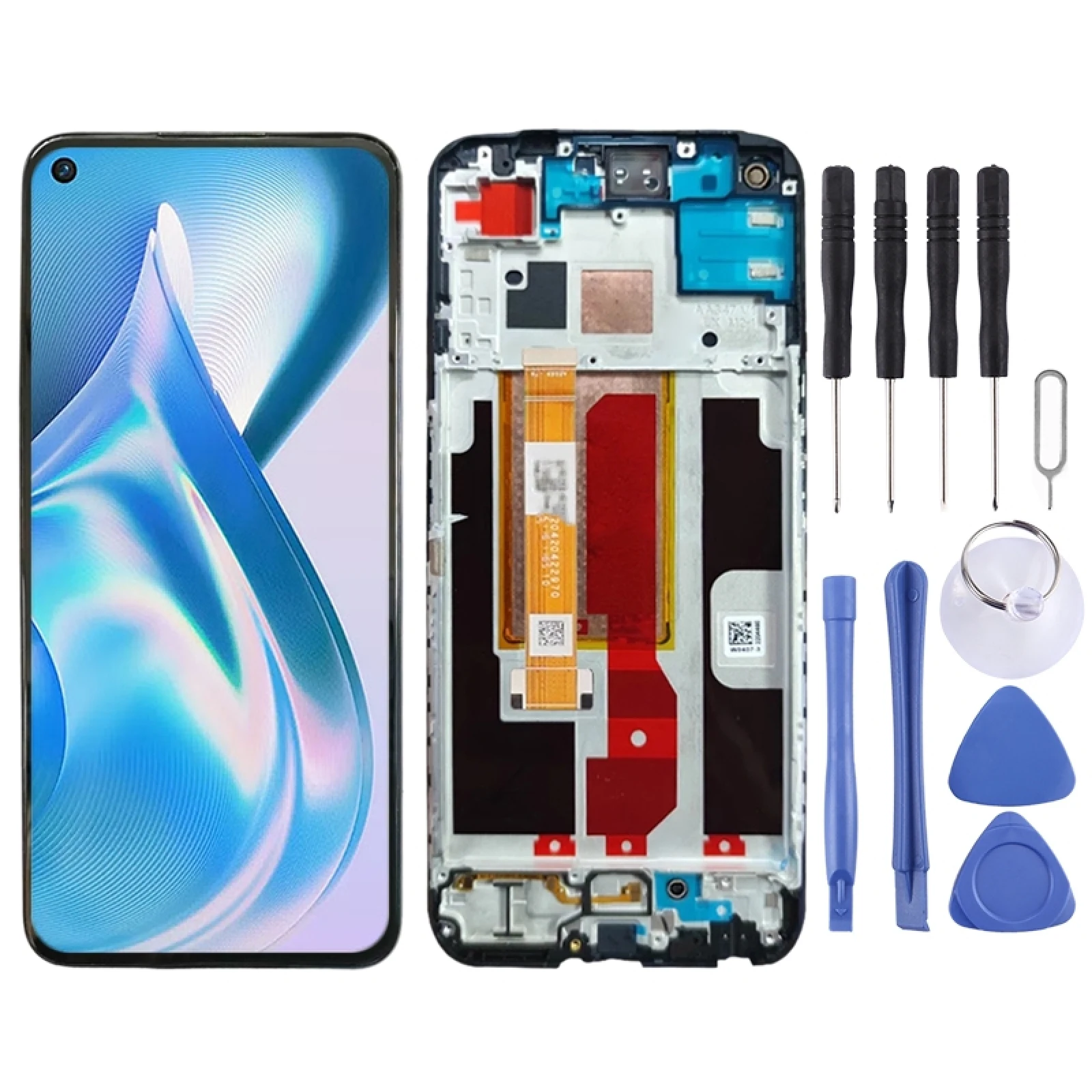 

LCD Screen for OnePlus Ace Racing PGZ110 Digitizer Full Assembly with Frame