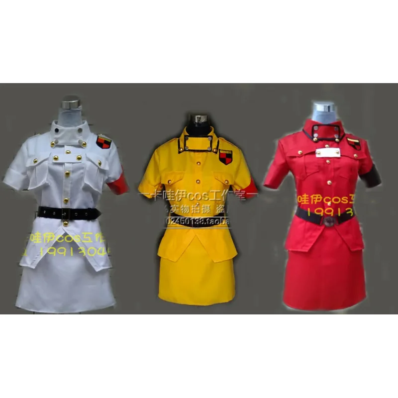 

Hellsing Seras Victoria Cosplay Costume white,red,yellow costume can choose 11