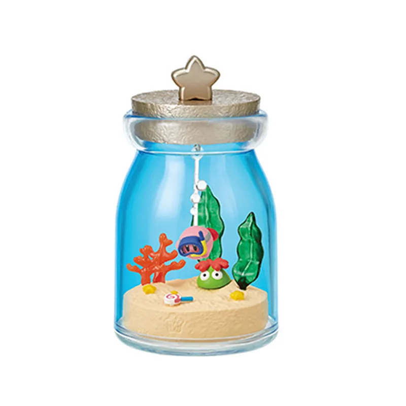 thumbnail image 1 of Anime Game Kirby Figure World in a Bottle Series Waddle Dee Magolor PVC Toys Pink Kawaii Action Figures Genuine Toy Gift, 1 of 5