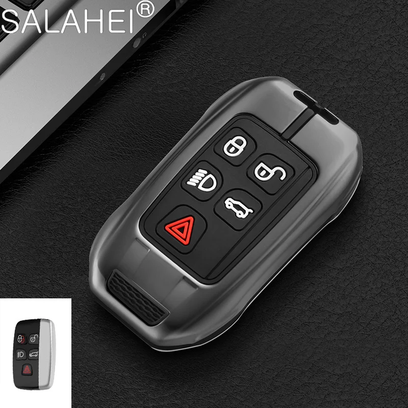 

Car Key Case Full Cover Shell For Jaguar XF XJ XE XKR XK E-PACE Land Rover Range Rover Sport Evoque Freelander Velar Accessories
