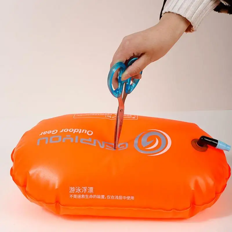 Swimming Buoy Waterproof Dry Bag Airbags Backpack Rafting Safety Float Highly Visible Water Sport Swimming Training Safety Buoy swimming buoy