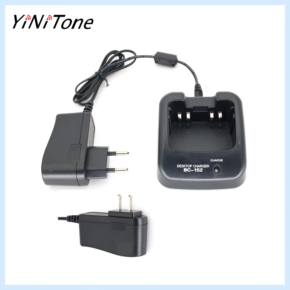 BJ-227 리튬 이온 배터리용 BC-152 데스크탑 충전기, ICOM IC V85 IC-V85 워키토키 라디오용 
