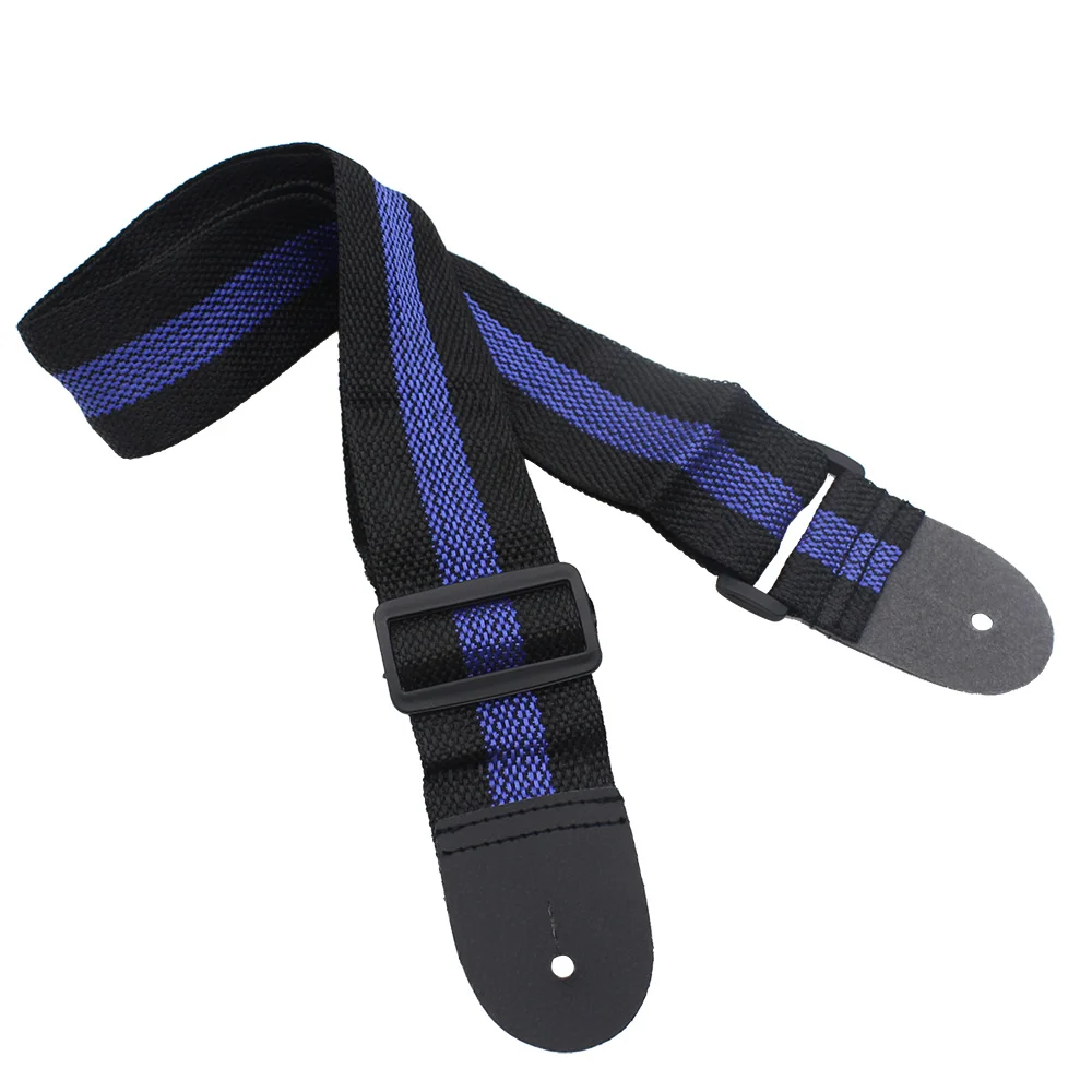 Adjustable Multi-Color Pure Cotton Guitar Strap