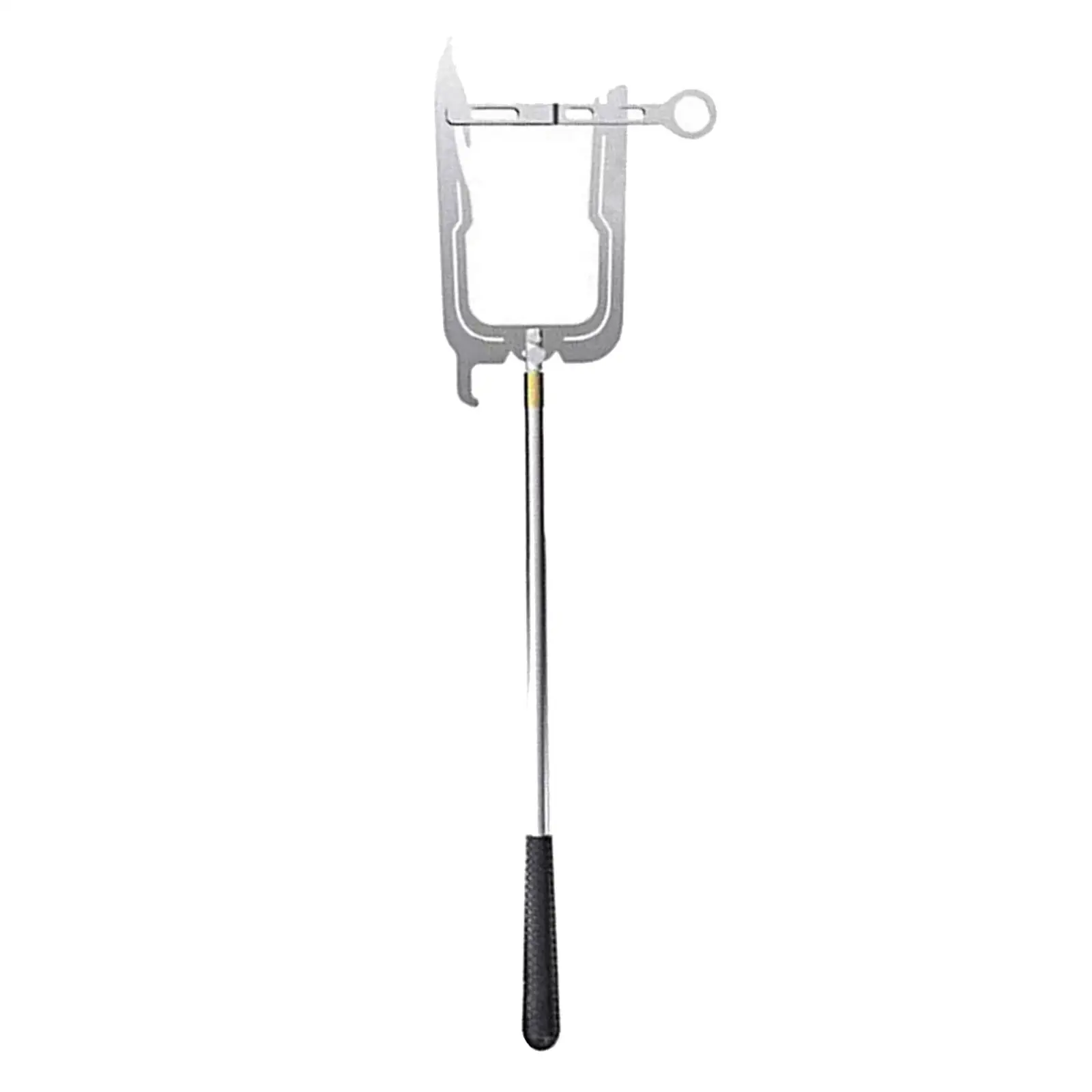 

Long Rod Hooks Rope Threader Multi Purpose Light Hooks Quay Hook Pole for Grabbing Moor Boats Telescoping Hook Tool Docking