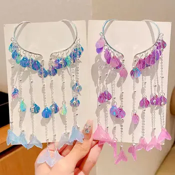 Fermaglio per capelli con frange per bambini e donne, grazioso e antiscivolo, per frangia laterale, regalo per feste, serate e matrimoni
