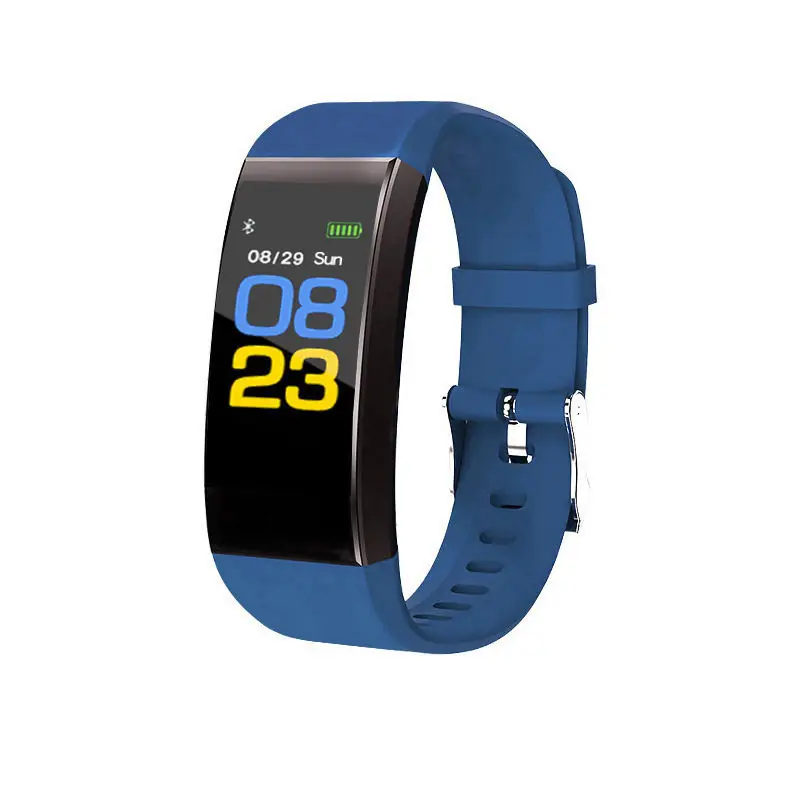 115plus Bluetooth Smart Sport Bracelet Waterproof Heart Rate Blood Oxygen Adult Blood Pressure Electronic Bracelet Monitoring