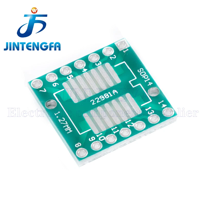 10 CÁI TSSOP14 SSOP14 SOP14 Sang DIP14 Bảng Chuyển DIP Pin Board Pitch Adapter Còn Hàng | Shopee