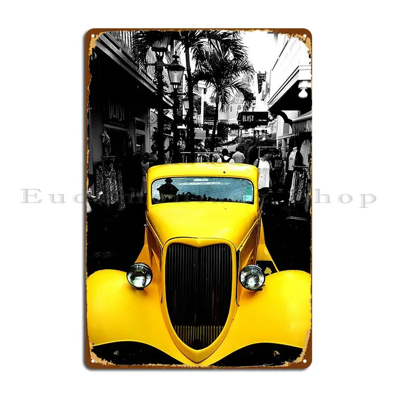 St Marten Time Machine Metal Plaque Wall Murale Cinema Design Bar Cinema Tin Sign Poster